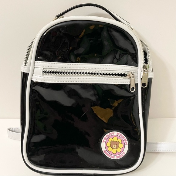 Teddy Fresh Black and White Mini Backpack - Picture 15 of 15